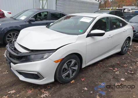 2019 Honda Civic Lx from USA, damaged, VIN 2HGFC2F62KH597483